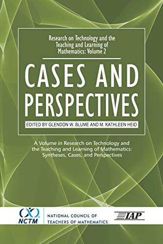 Imagen de archivo de Research on Technology and the Teaching and Learning of Mathematics: Vol. 2, Cases and Perspectives (PB) a la venta por ThriftBooks-Atlanta