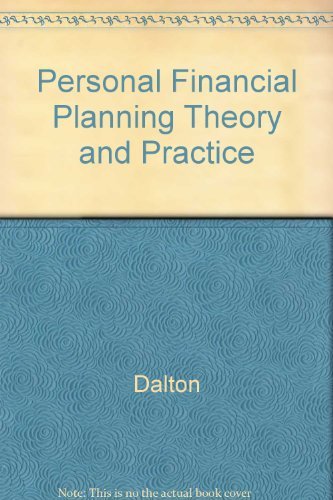 Imagen de archivo de Personal Financial Planning Theory and Practice a la venta por Better World Books: West