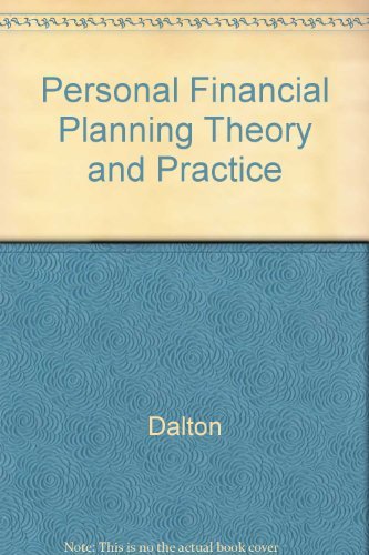 Stock image for Personal Financial Planning Theory and Practice for sale by Better World Books: West