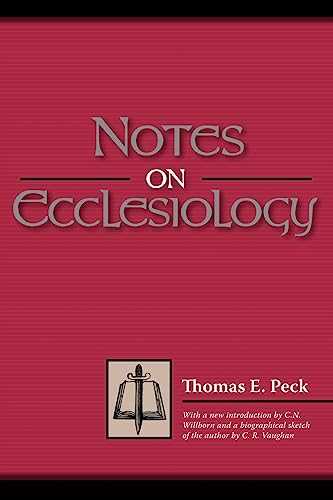 Beispielbild fr Notes on Ecclesiology zum Verkauf von Lucky's Textbooks