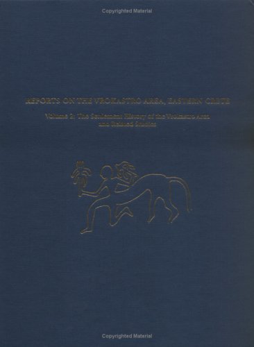 9781931707596: Reports on the Vrokastro Area, Eastern Crete, Volume 2: The Settlement History of the Vrokastro Area and Related Studies