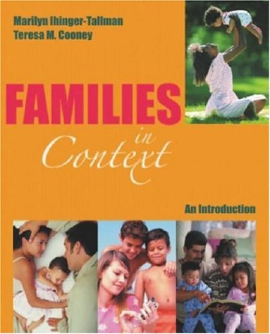 Beispielbild fr Families in Context : An Introduction zum Verkauf von Better World Books