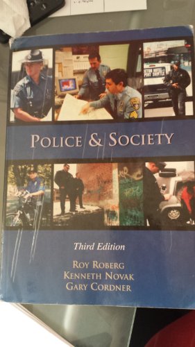 Beispielbild fr Police and Society zum Verkauf von Better World Books