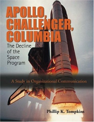 

Apollo, Challenger, and Columbia: The Decline of the Space Program (A Study in Organizational Communication)