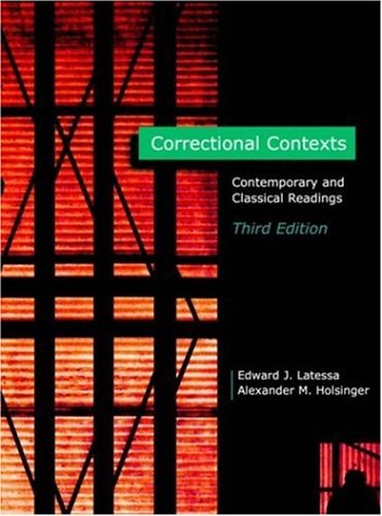 Beispielbild fr Correctional Contexts : Contemporary and Classical Readings zum Verkauf von Better World Books