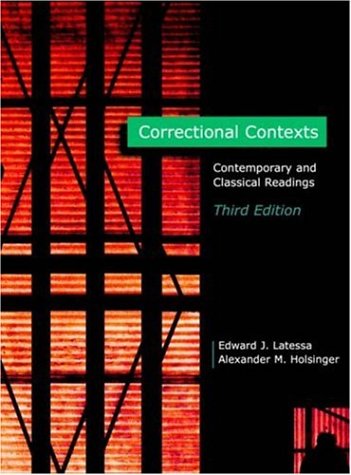 Imagen de archivo de Correctional Contexts : Contemporary and Classical Readings a la venta por Better World Books