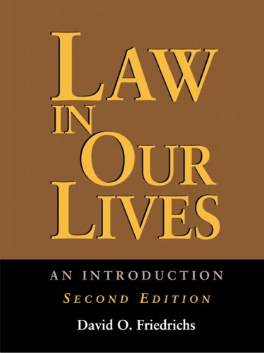 Stock image for Law In Our Lives: An Introduction for sale by Affinity Books