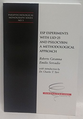 9781931747240: ESP Experiments With LSD-25 and Psilocybin: A Methodological Approach