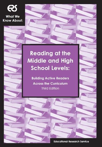 Stock image for What We Know About: Reading at the Middle and High School Levels, Building Active Readers Across the Curriculum for sale by GF Books, Inc.