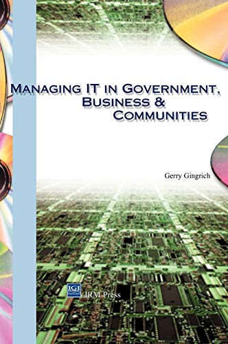 Beispielbild fr Managing IT in Government, Business & Communities zum Verkauf von Anybook.com