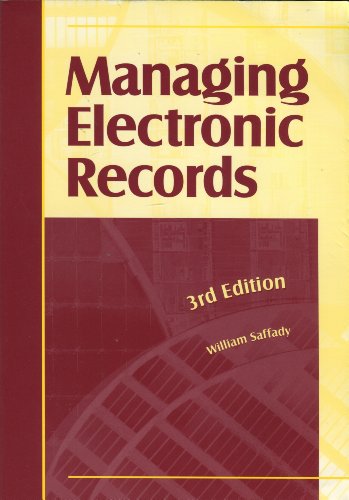 Stock image for Managing electronic records for sale by HPB-Red