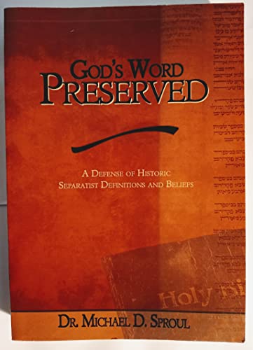 Beispielbild fr God's Word Preserved zum Verkauf von ThriftBooks-Atlanta