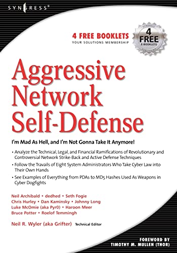 Stock image for Aggressive Network Self-Defense for sale by SecondSale