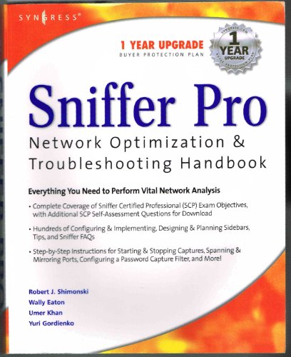 Stock image for Sniffer Pro Network Optimization and Troubleshooti for sale by ThriftBooks-Dallas