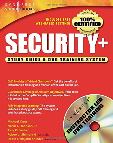 Beispielbild fr Security+ Study Guide and DVD Training System [With DVD] zum Verkauf von ThriftBooks-Dallas