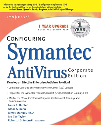 Stock image for Configuring Symantec AntiVirus Enterprise Edition for sale by Majestic Books