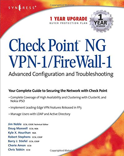 Stock image for Check Point Ng VPN-1/Firewall-1 for sale by ThriftBooks-Dallas