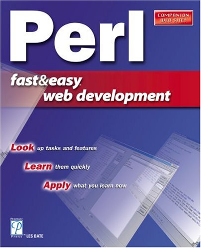 Imagen de archivo de Perl Fast and Easy Web Development a la venta por Better World Books