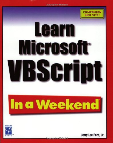 Stock image for Learn Microsoft VBscript for sale by Better World Books