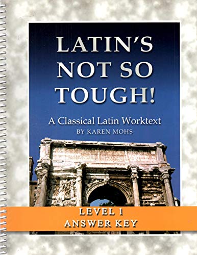 9781931842518: Latin's Not So Tough! Level 1, Full Text Answer Key