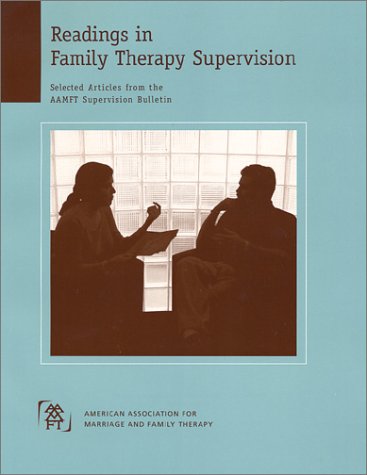 Stock image for Readings in Family Therapy Supervision for sale by Front Cover Books