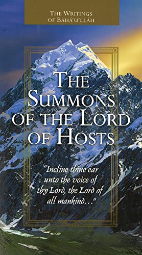 The Summons of the Lord of Hosts (9781931847339) by Baha'u'llah