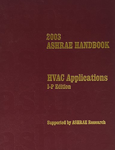 Stock image for 2003 Ashrae Handbook: Heating, Ventilating, and Air-Conditioning Applications/Si Edition for sale by ThriftBooks-Atlanta