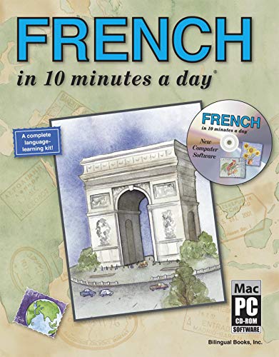 9781931873024: "French in 10 Minutes a Day" (10 Minutes a Day): French Book + CD-ROM (10 Minutes a Day Series)