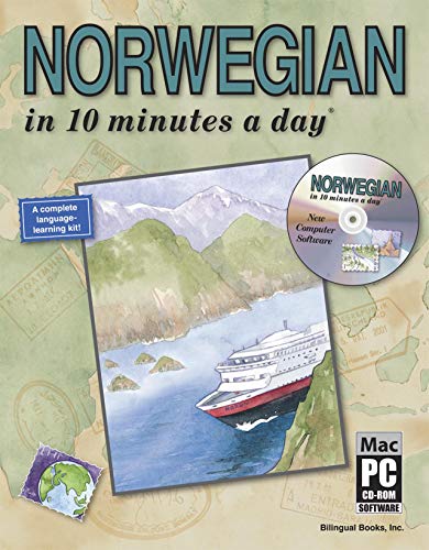 Stock image for Norwegian in 10 Minutes a Day(r) [With CDROM] for sale by ThriftBooks-Atlanta