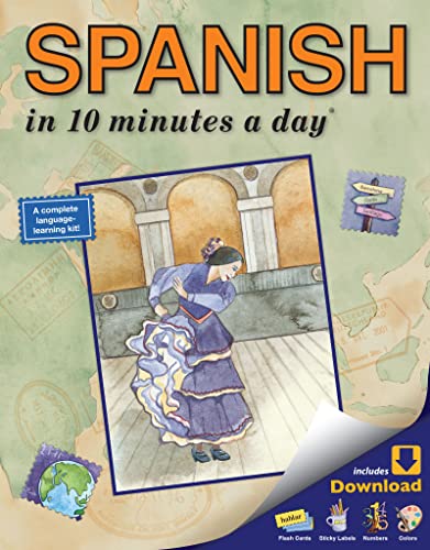 9781931873307: SPANISH in 10 minutes a day: New Digital Download