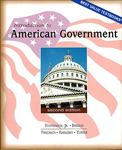 9781931910187: Introduction to American Government
