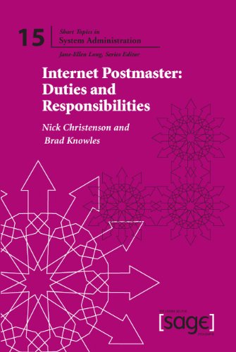 Stock image for Internet Postmaster: Duties and Responsibilities (Short Topics in System Administration, No. 15) for sale by Wonder Book