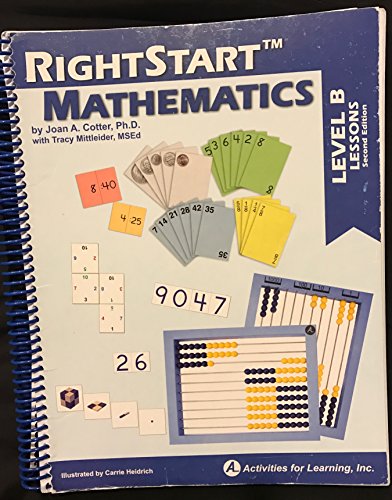 Stock image for rightstart mathematics level b, lessons second edition for sale by GF Books, Inc.