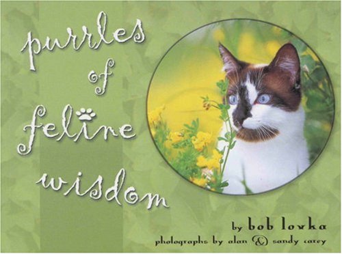 Beispielbild fr Purrles of Feline Wisdom zum Verkauf von Better World Books: West