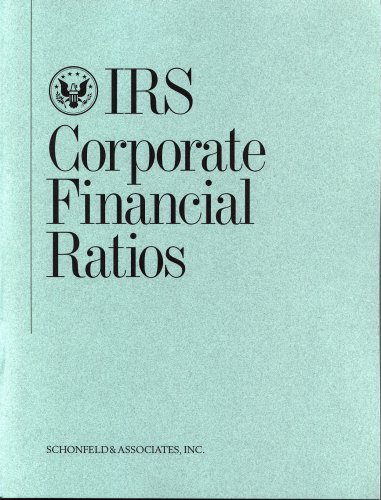 Stock image for IRS Corporate Financial Ratios 22nd edition for sale by Ergodebooks