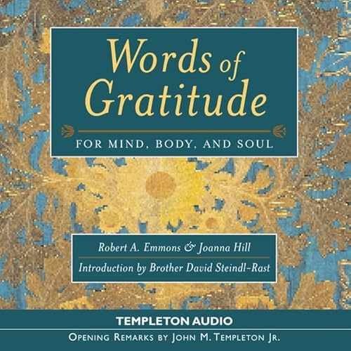 Beispielbild fr Words of Gratitude for Aud CD: For Mind, Body and Soul zum Verkauf von Buchpark