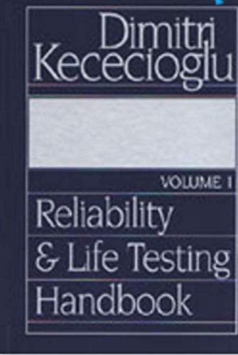 Imagen de archivo de Reliability & Life Testing Handbook, Vol 1 a la venta por SecondSale