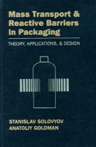 9781932078640: Mass Transport and Reactive Barriers in Packaging: Theory, Applications And Design