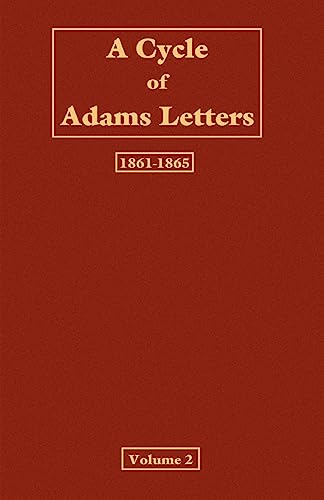 Beispielbild fr A Cycle of Adams letters Volume 2 v 2 zum Verkauf von PBShop.store US