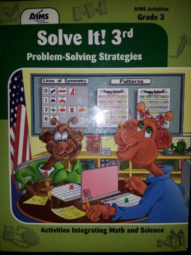 Beispielbild fr Solve It! 3rd grade Problem-Solving Strategies (AIMS) zum Verkauf von Front Cover Books