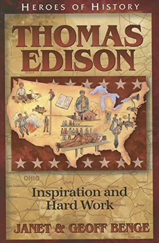 Stock image for Thomas Edison: Inspiration and Hard Work (Heroes of History) for sale by Goodwill
