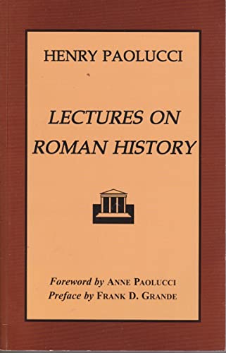 9781932107067: Lectures on Roman History
