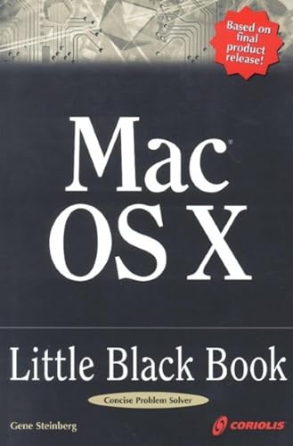 Stock image for Mac OS X Version 10.1 Black Book for sale by BookResQ.