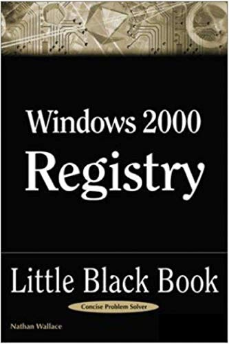 Windows 2000 Registry Little Black Book (9781932111194) by Sequeira, Anthony