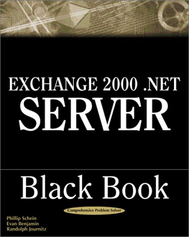Imagen de archivo de Exchange 2000 .net Server Black Book a la venta por BOOKWEST