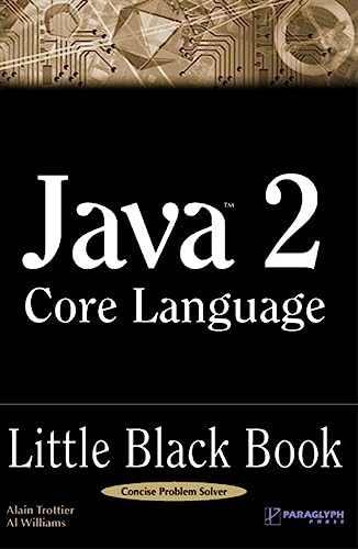 Imagen de archivo de Java 2 Core Language Little Black Book a la venta por Wonder Book