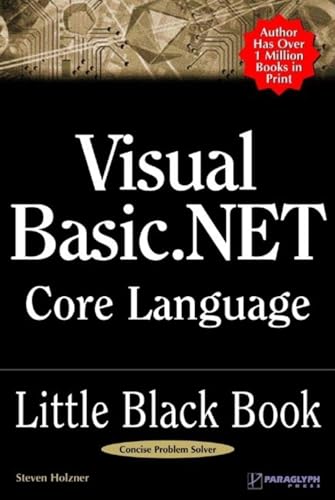 Beispielbild fr Visual Basic .NET Core Language Little Black Book zum Verkauf von Hawking Books