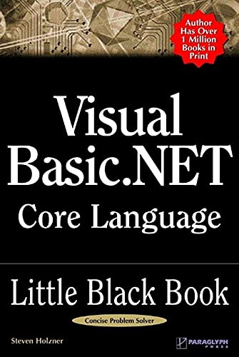 Imagen de archivo de Visual Basic .NET Core Language Little Black Book a la venta por Hawking Books