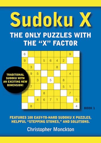 Stock image for Sudoku X Book 1: The Only Puzzles With the X Factor for sale by Front Cover Books