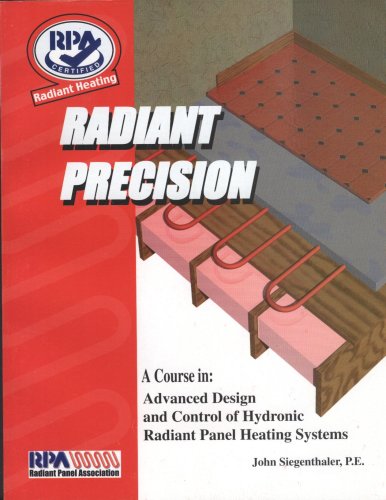 Imagen de archivo de Radiant Precision: A Course in Advanced Design and Control of Hydronic Radiant Panel Heating Systems a la venta por Smith Family Bookstore Downtown